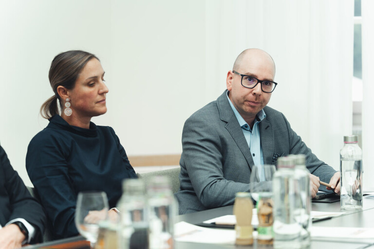 ÖGPRÄC Tagung 2026 Pressekonferenz vlnr. Prof.in Priv.-Doz.in Dr.in Elisabeth Russe, Dr. Albert Fuchs